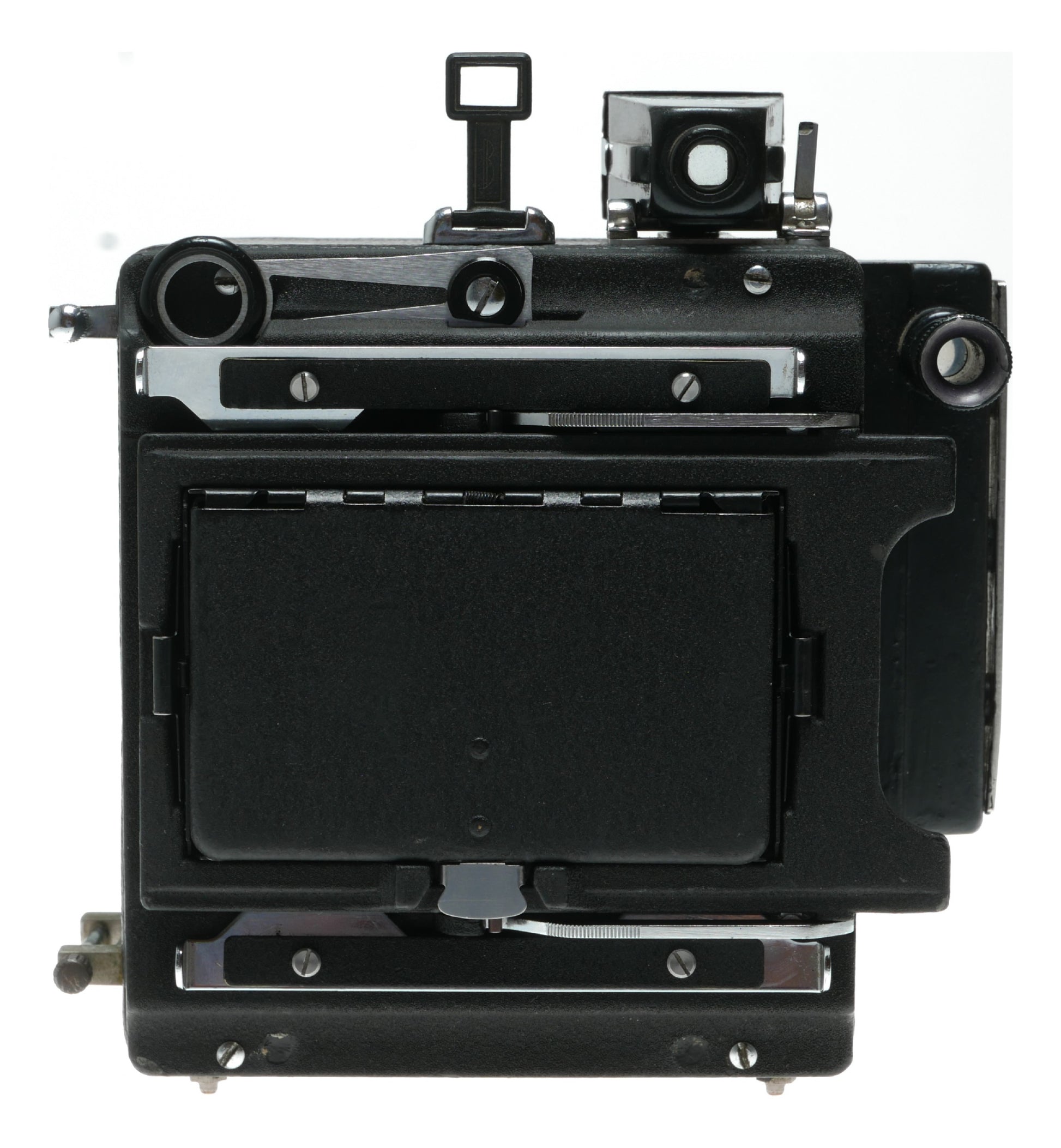 Busch Pressman Model D Vintage Press Camera with Wollensak Rapax Synchromatic Shutter - View 6