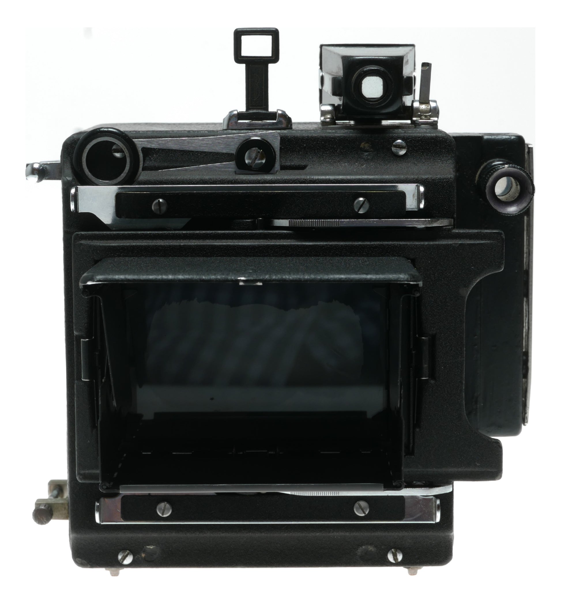 Busch Pressman Model D Vintage Press Camera with Wollensak Rapax Synchromatic Shutter - View 7