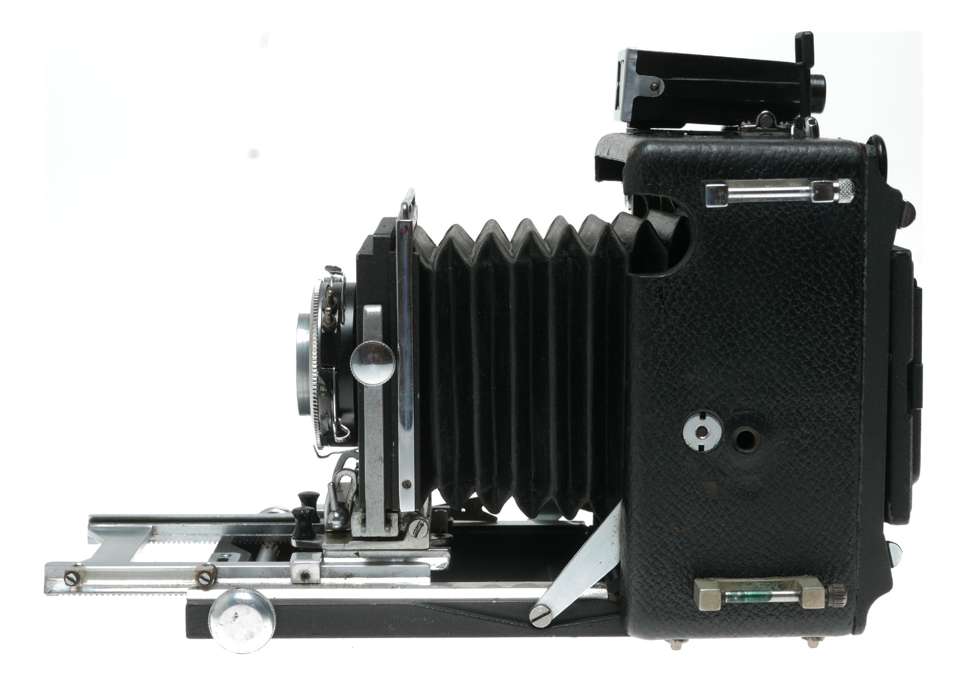 Busch Pressman Model D Vintage Press Camera with Wollensak Rapax Synchromatic Shutter - View 8
