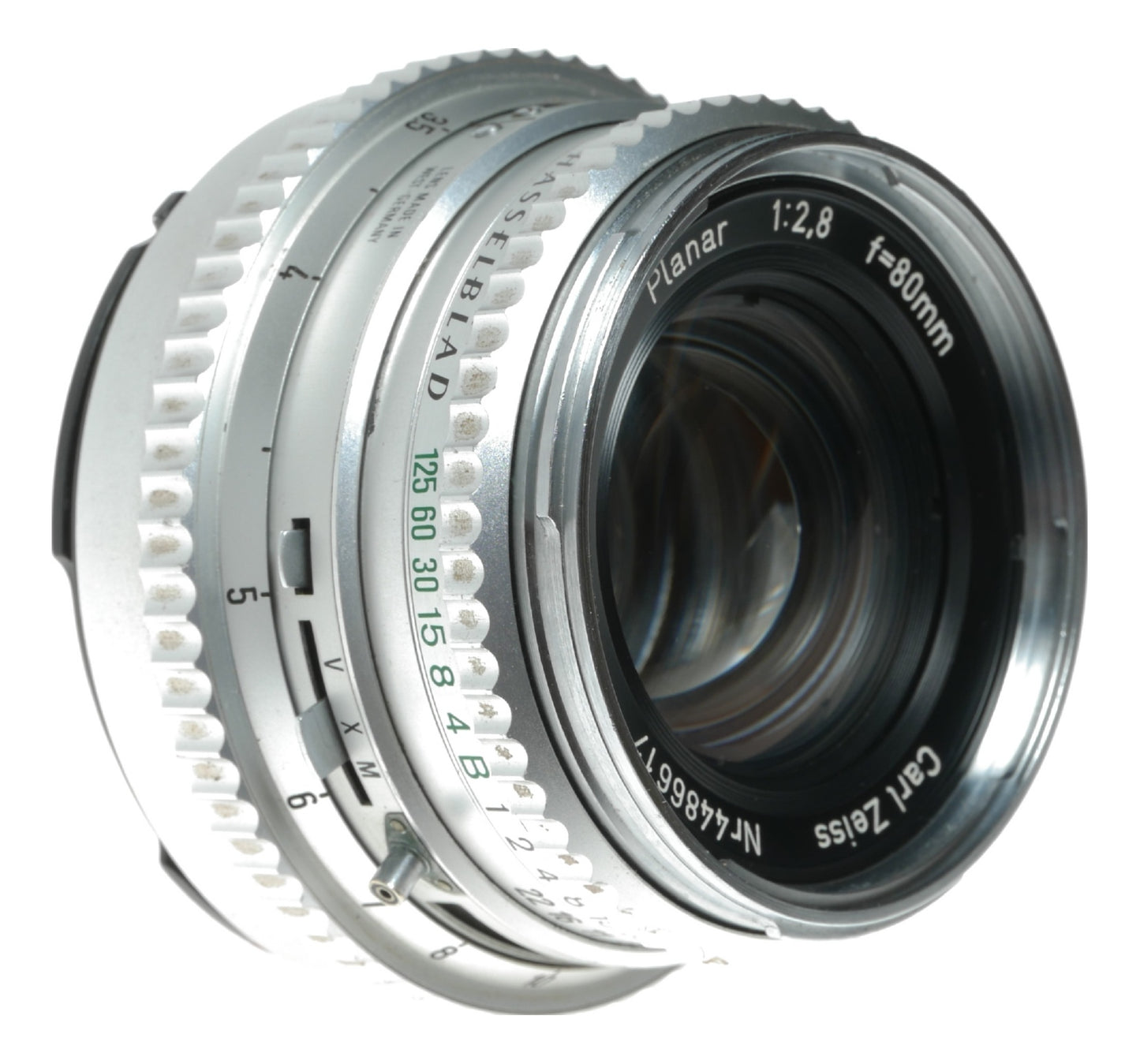 Carl Zeiss Planar 80mm f/2.8 Vintage Lens for Hasselblad Camera Made in West Germany - View 5