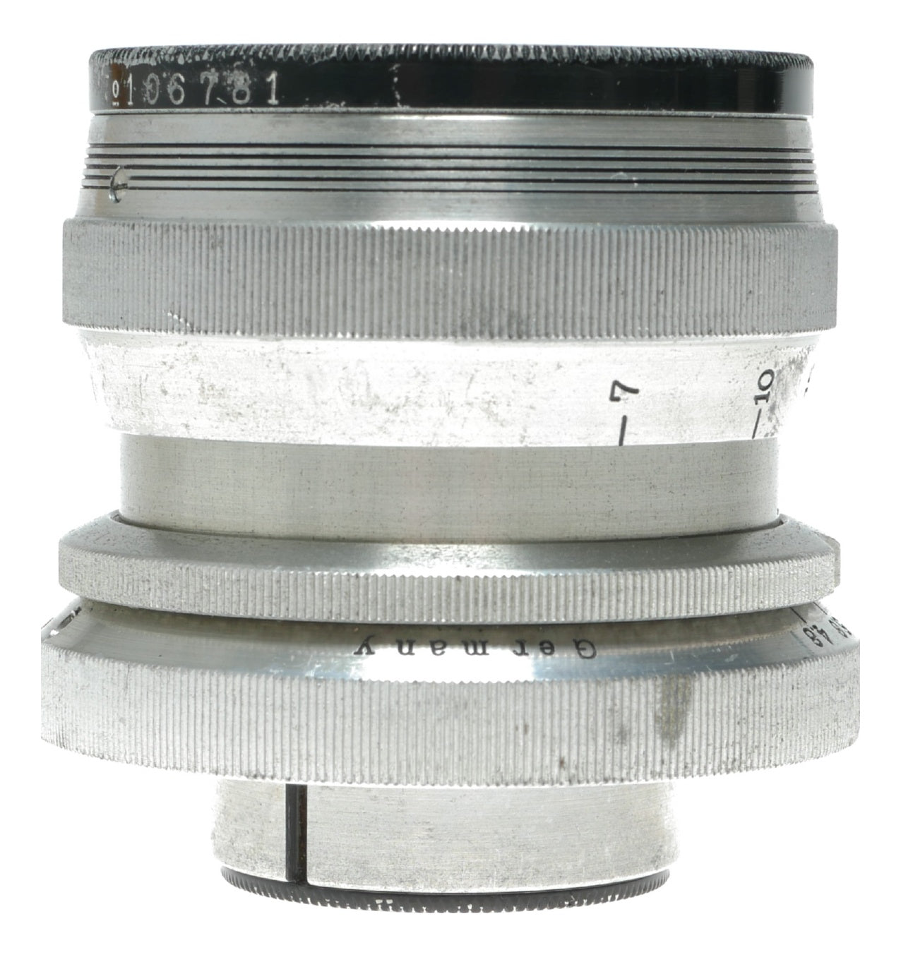 Carl Zeiss Tessar 50mm f/2.8 Lens for Contax G Series Cameras - Made in Germany - View 9