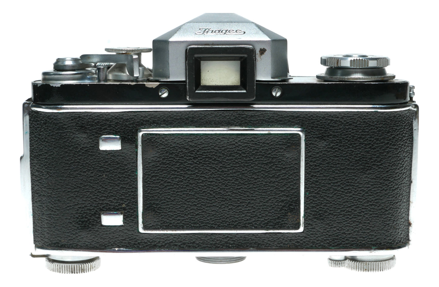 Exakta Varex IIa Vintage SLR Camera with Isco-Gottingen Westron 35mm f/3.5 Lens - View 8