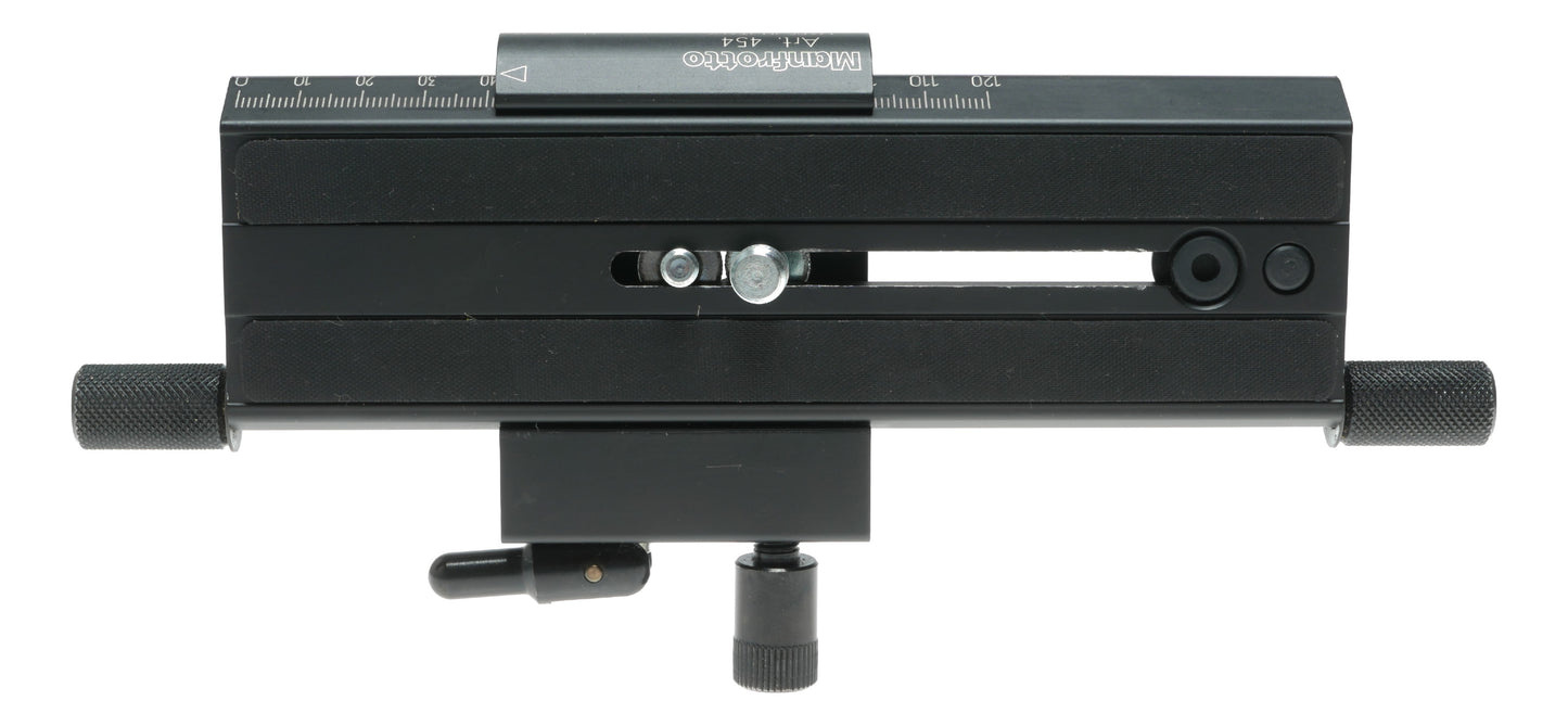 Manfrotto 454 Micrometric Positioning Plate Made in Italy - View 8