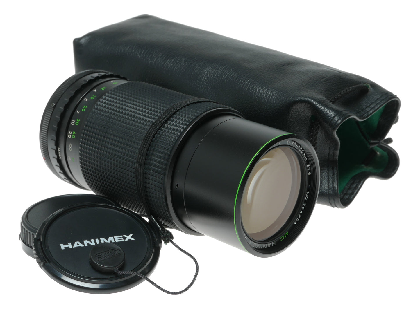 Hanimex C-Macro 80-200mm f/4.5 Zoom Lens, Automatic, Multi-Coated, Made in Japan