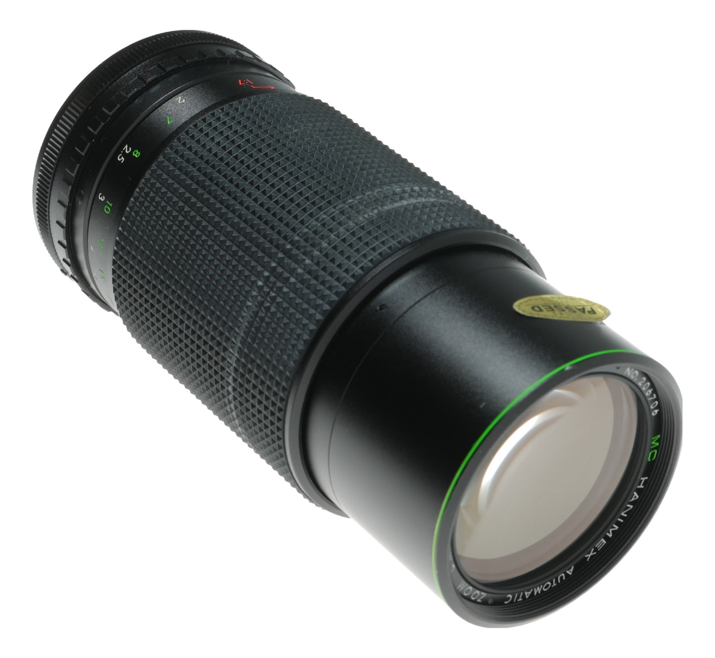 Hanimex C-Macro 80-200mm f/4.5 Zoom Lens, Automatic, Multi-Coated, Made in Japan - View 6