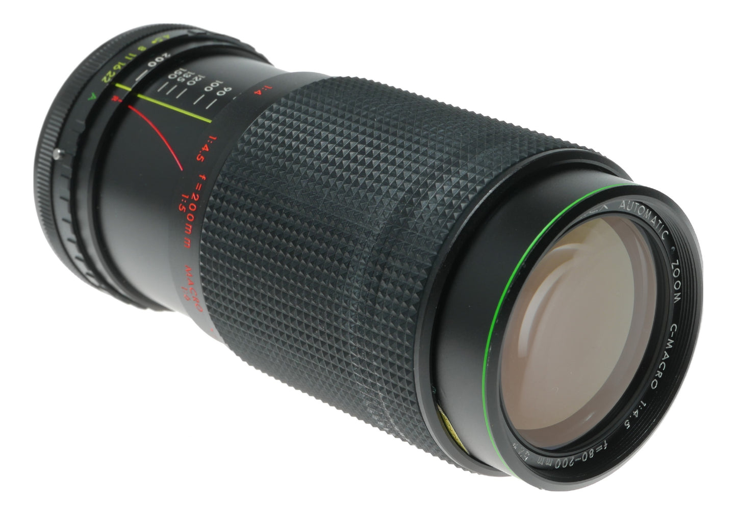 Hanimex C-Macro 80-200mm f/4.5 Zoom Lens, Automatic, Multi-Coated, Made in Japan - View 7