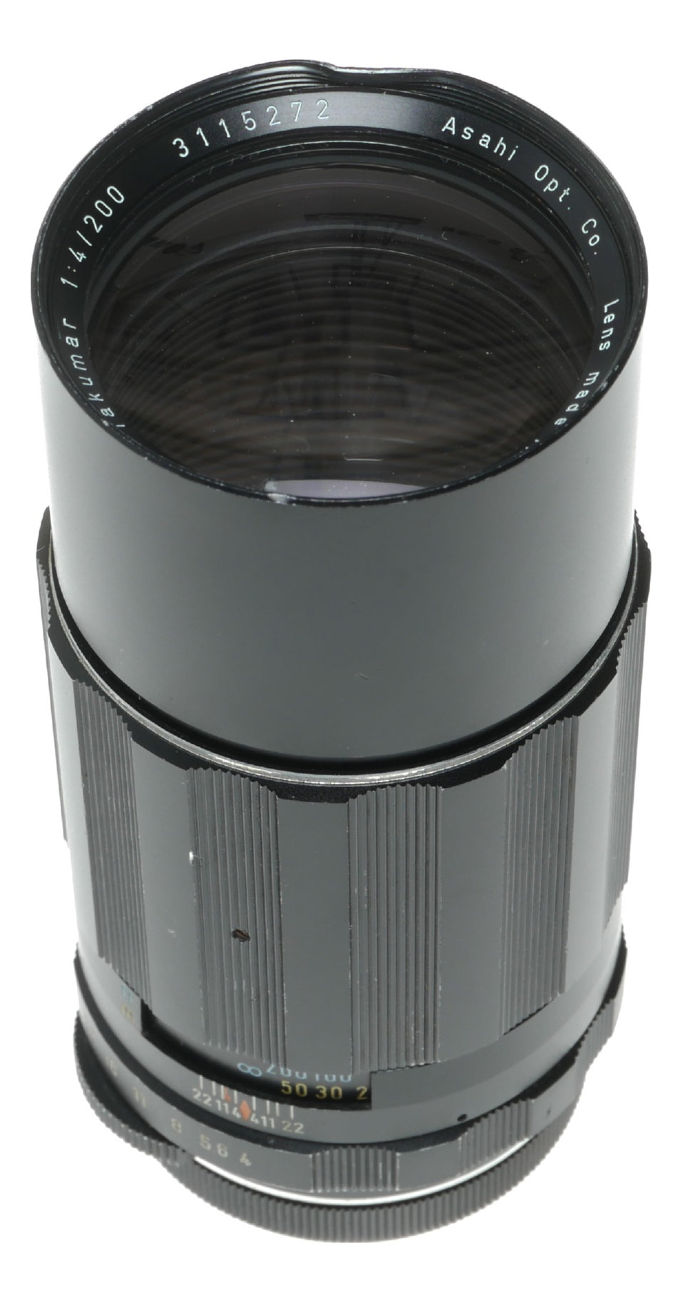 Asahi Pentax Super-Takumar 200mm f/4 Vintage SLR Camera Lens - View 9