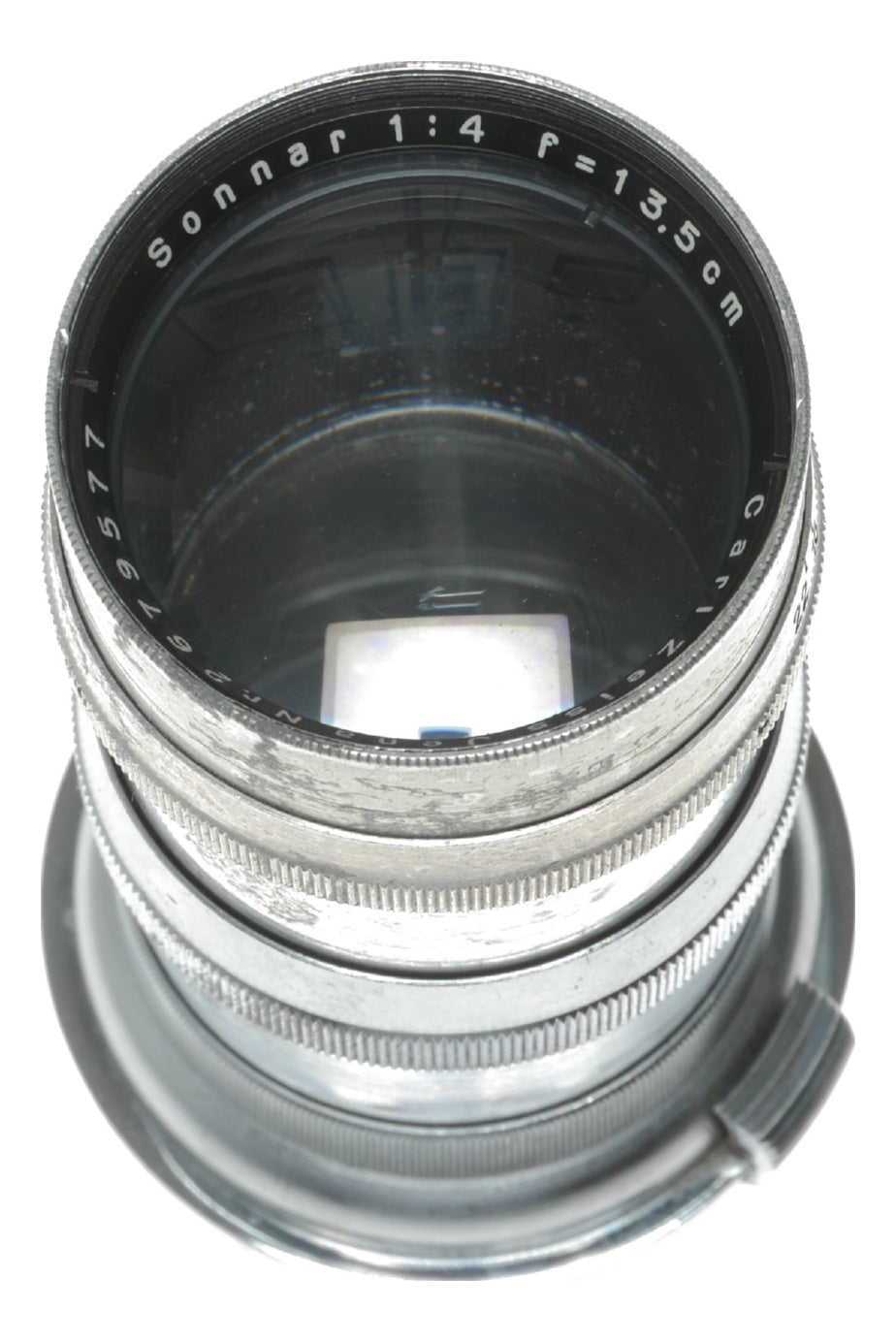 Carl Zeiss Jena Sonnar 135mm f/4 Vintage Camera Lens - View 7
