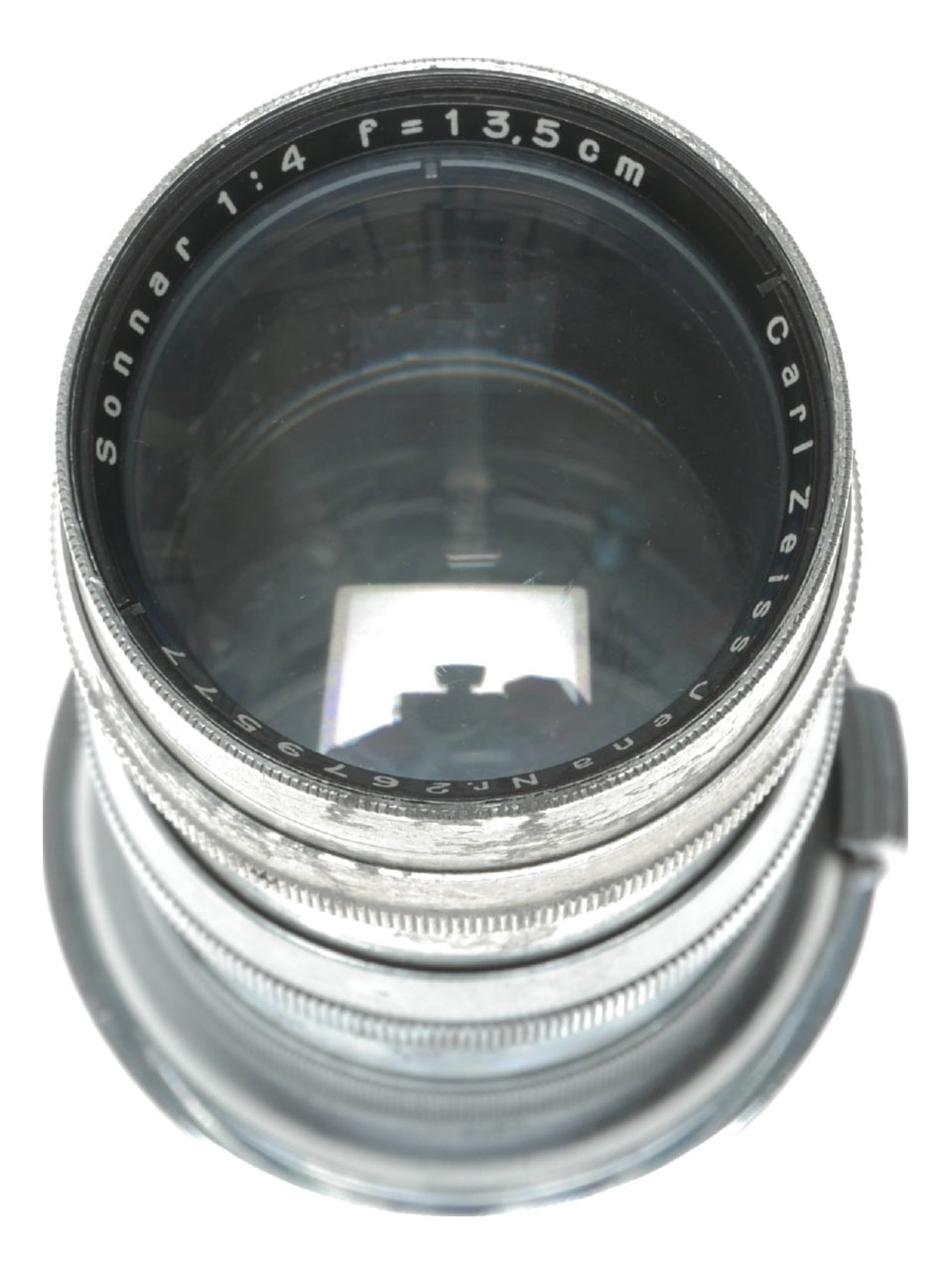 Carl Zeiss Jena Sonnar 135mm f/4 Vintage Camera Lens - View 9