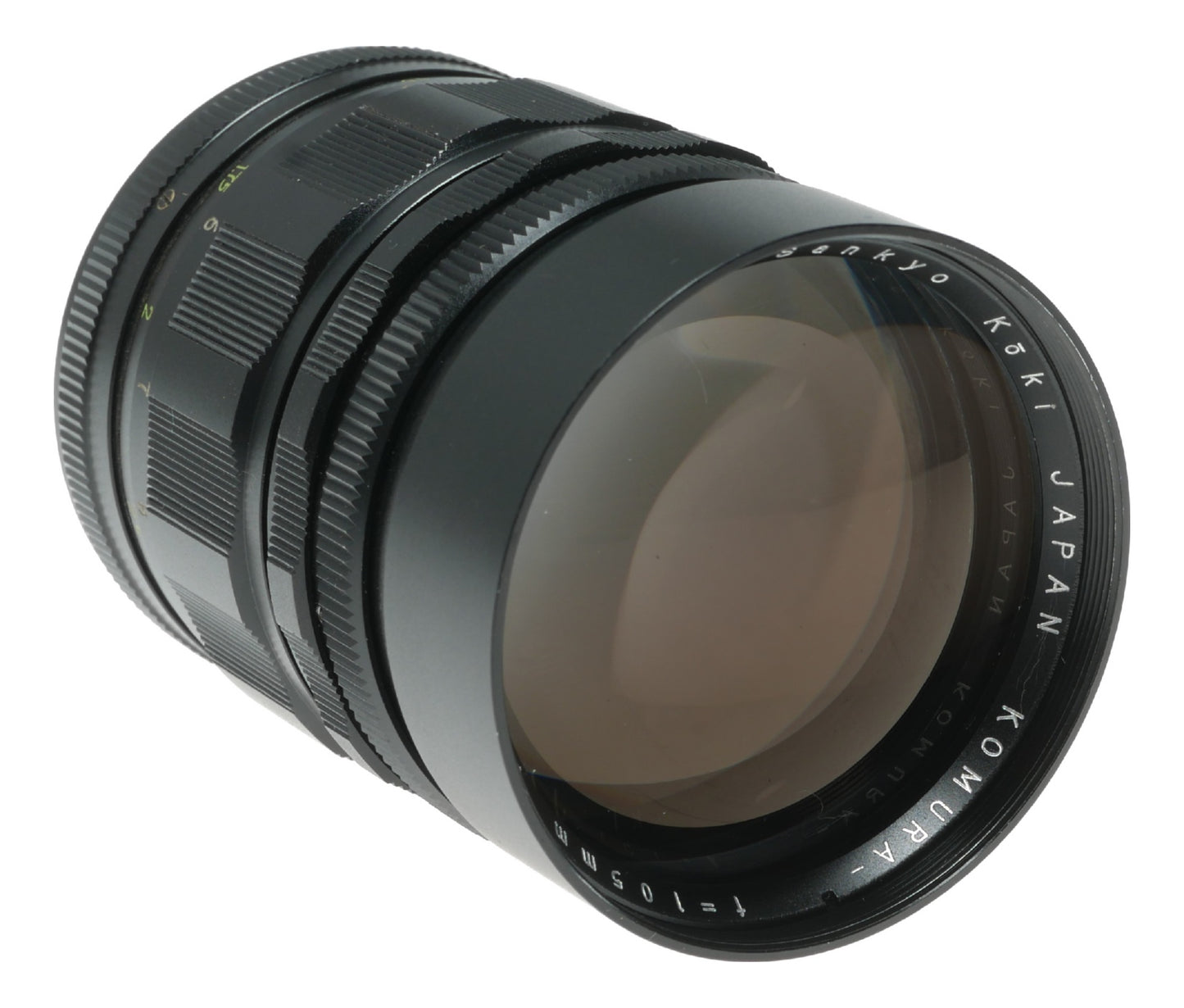 Sankyo Koki Komura 105mm f/2 Vintage Camera Lens from Japan - View 3
