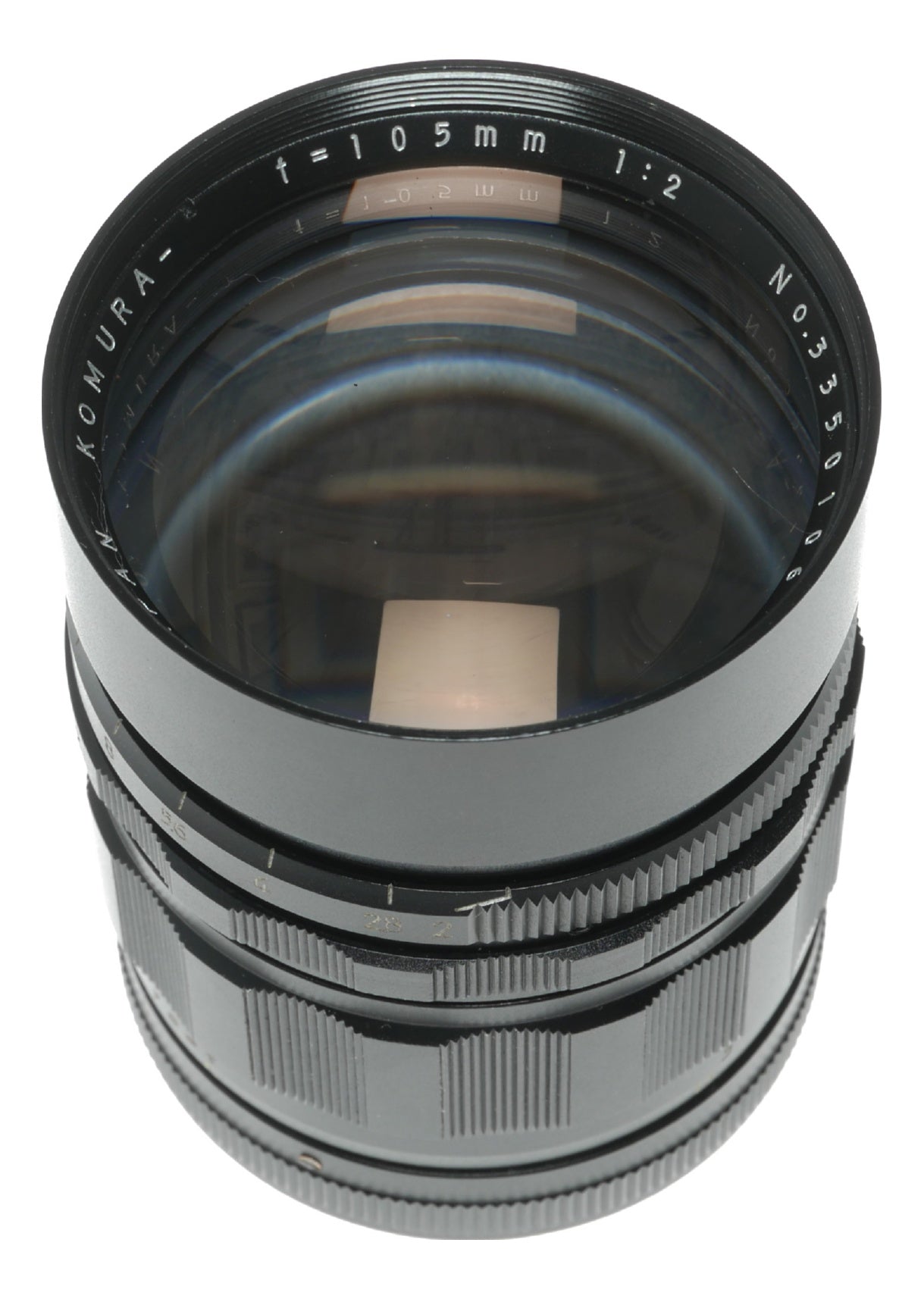 Sankyo Koki Komura 105mm f/2 Vintage Camera Lens from Japan - View 10