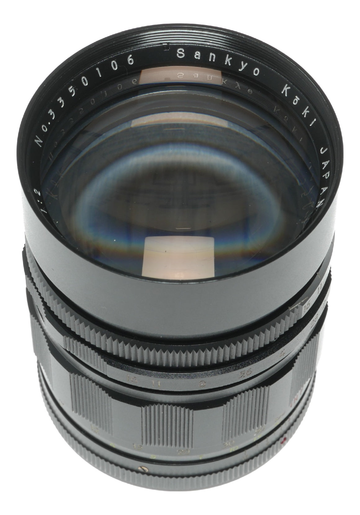 Sankyo Koki Komura 105mm f/2 Vintage Camera Lens from Japan - View 11