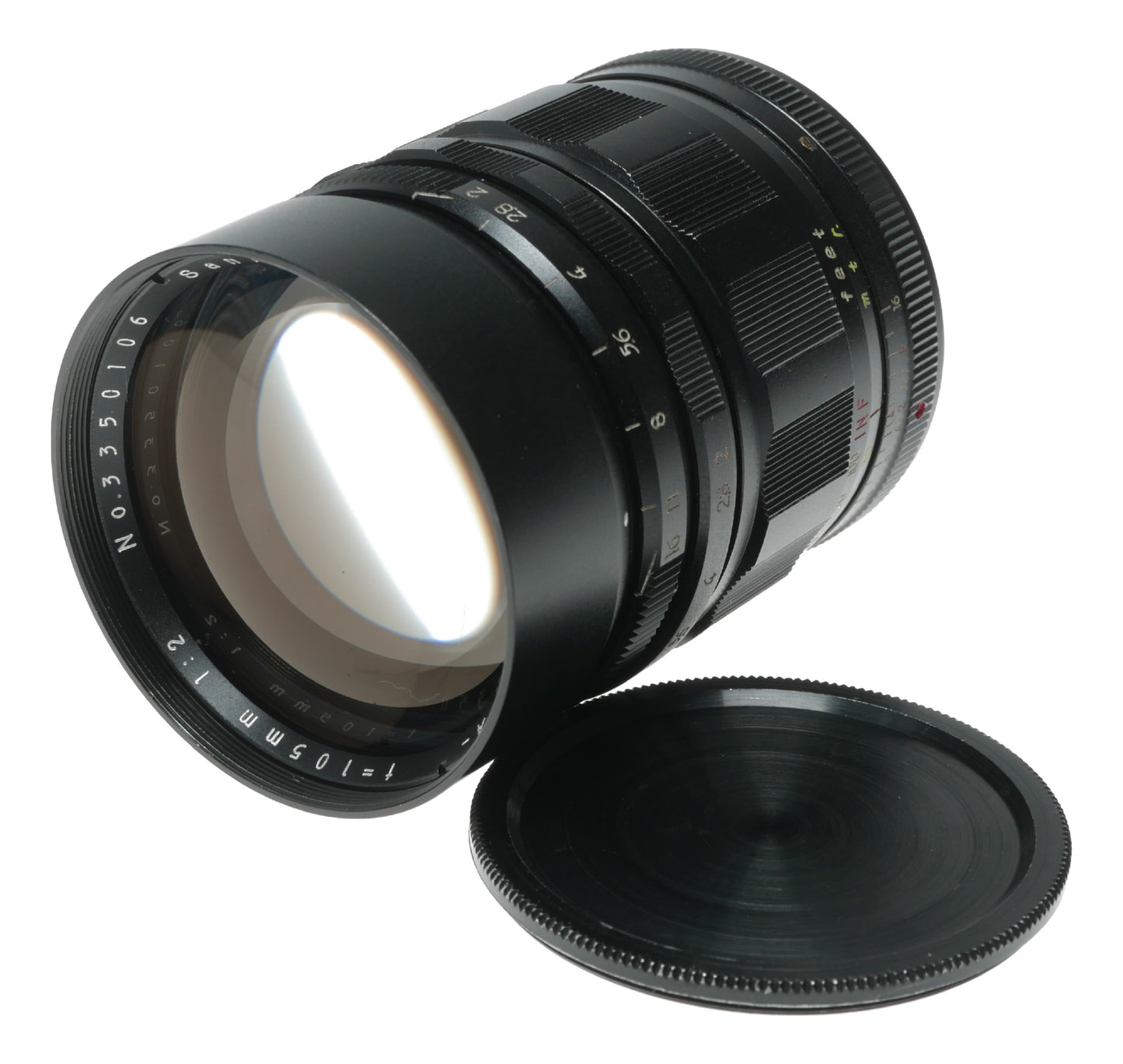 Sankyo Koki Komura 105mm f/2 Vintage Camera Lens from Japan - View 12