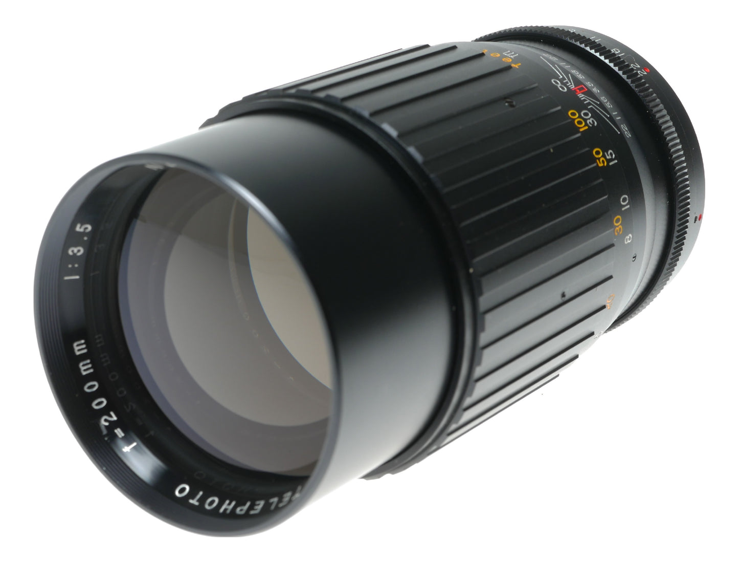 Exakta Auto Telephoto Lens 200mm f/3.5 Vintage Camera Lens Made in Japan - View 3