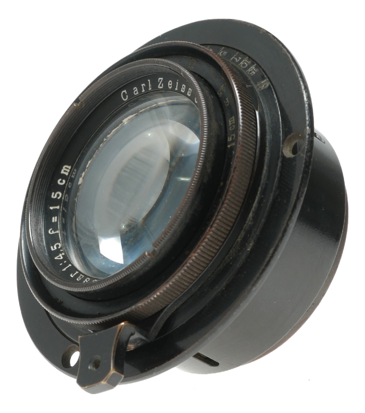 Carl Zeiss Jena Tessar 15cm f/4.5 Vintage Camera Lens - View 10