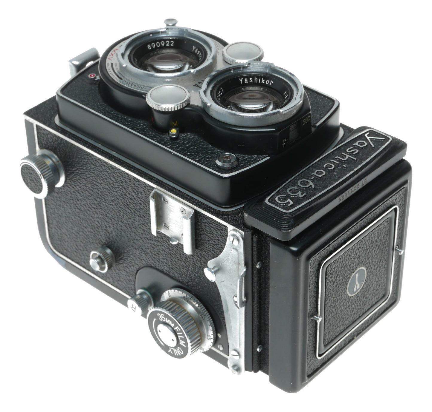 Yashica-635 Vintage TLR Film Camera with Yashinon 80mm f/3.5 Lens - View 2