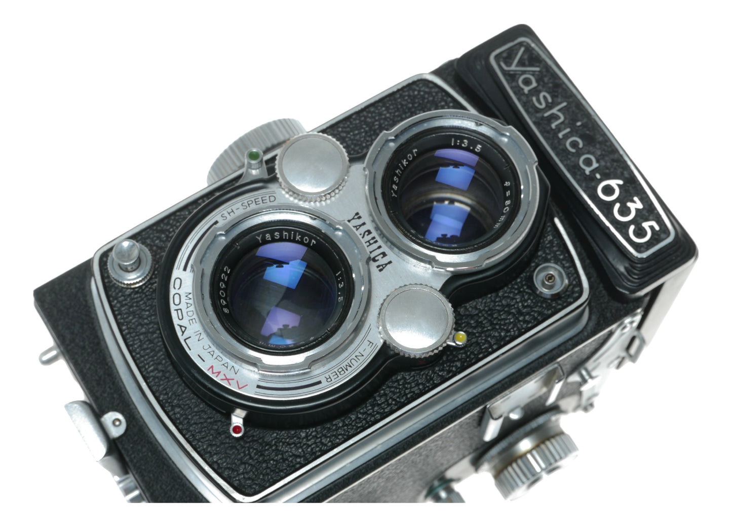 Yashica-635 Vintage TLR Film Camera with Yashinon 80mm f/3.5 Lens - View 8