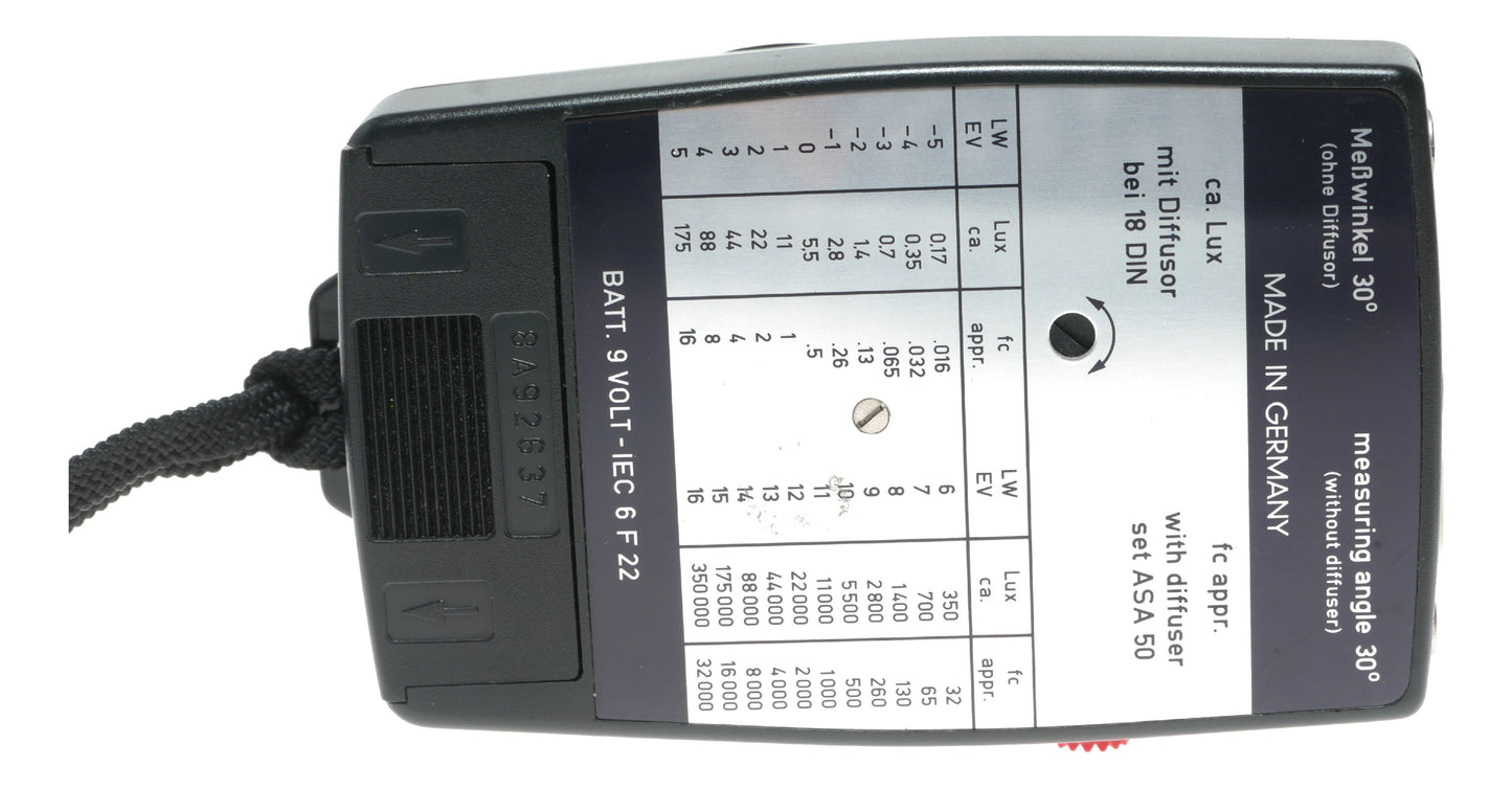 Gossen Profisix Light Meter for Photography with LW/EV Scale and Cine Settings - View 2