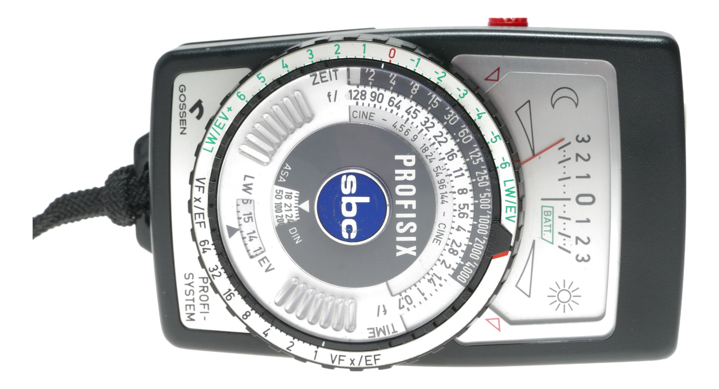 Gossen Profisix Light Meter for Photography with LW/EV Scale and Cine Settings - View 3