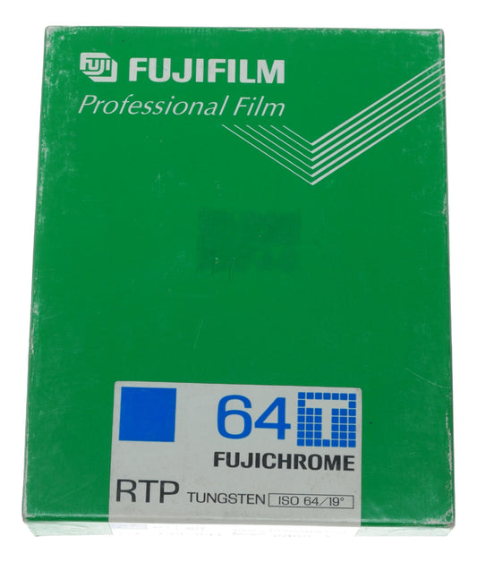 Fujifilm Fujichrome RTP Tungsten Professional Color Reversal Film, ISO 64, 50 Sheets, 4x5 inch Format