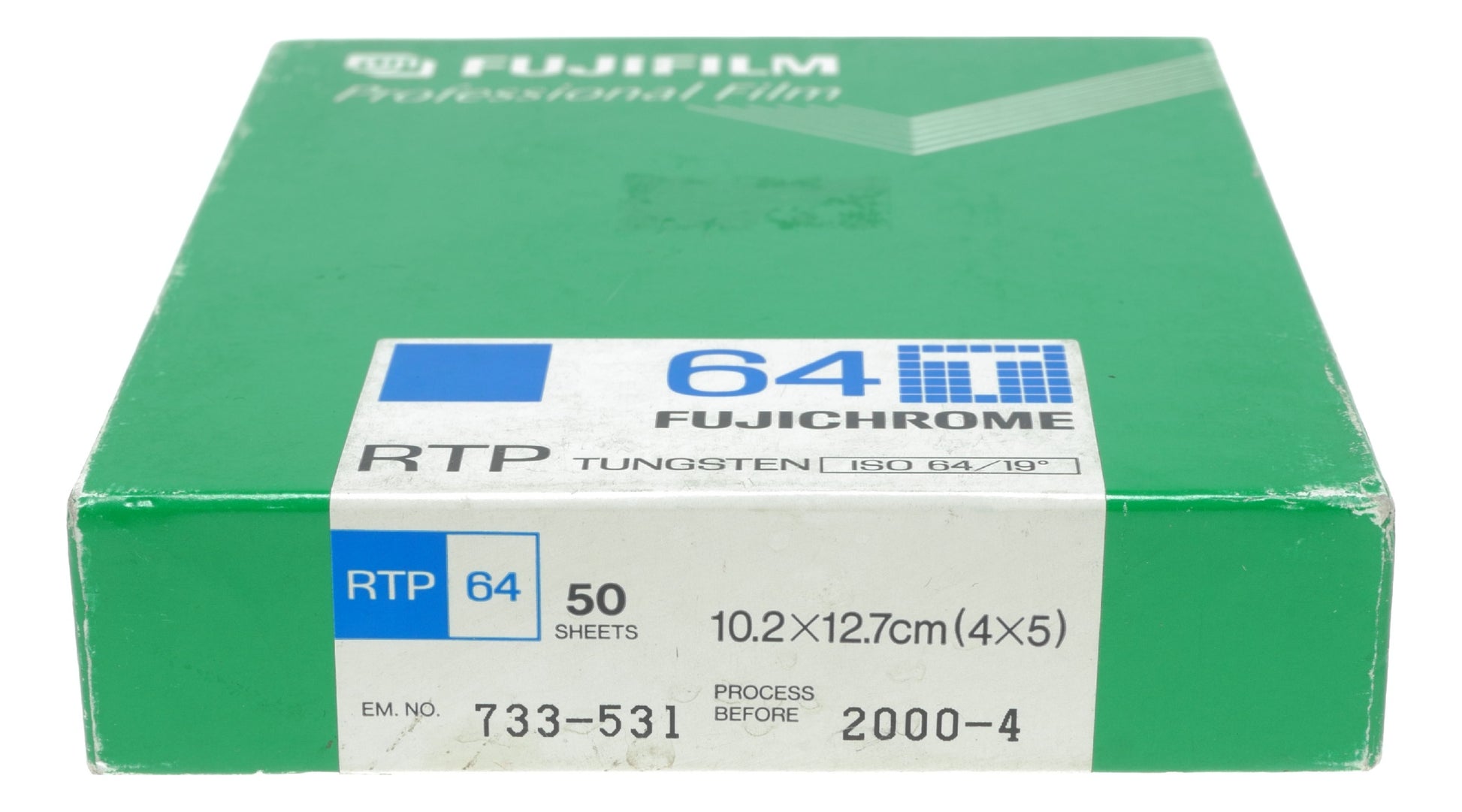 Fujifilm Fujichrome RTP Tungsten Professional Color Reversal Film, ISO 64, 50 Sheets, 4x5 inch Format - View 2