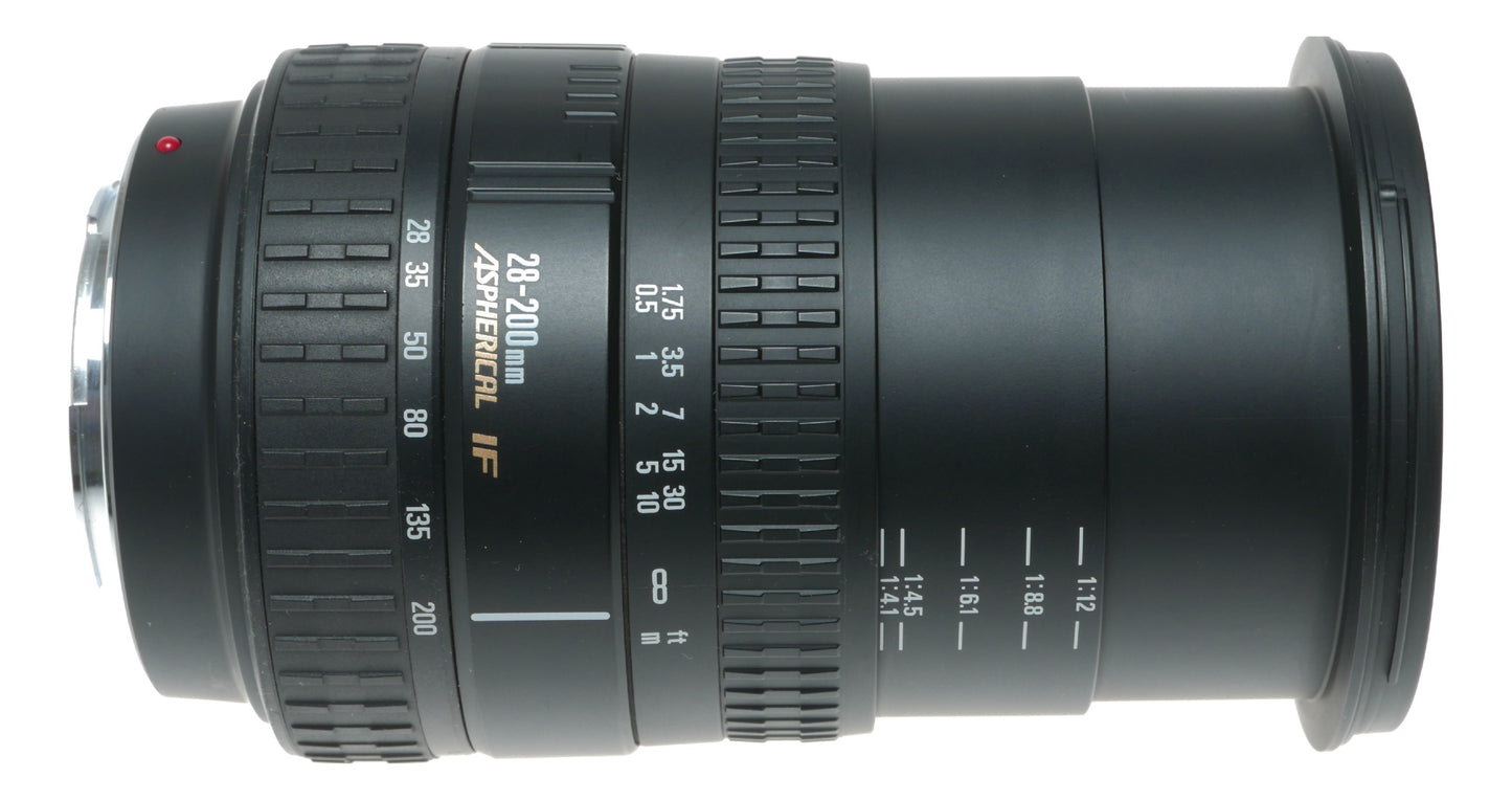 Sigma 28-200mm f/3.5-5.6 DL Hyperzoom Macro Lens, Aspherical IF, Made in Japan - View 5