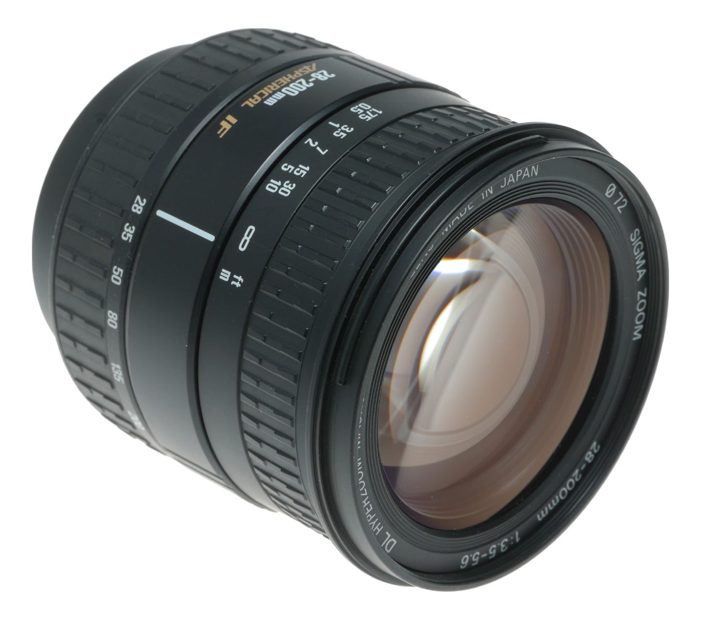 Sigma 28-200mm f/3.5-5.6 DL Hyperzoom Macro Lens, Aspherical IF, Made in Japan - View 6