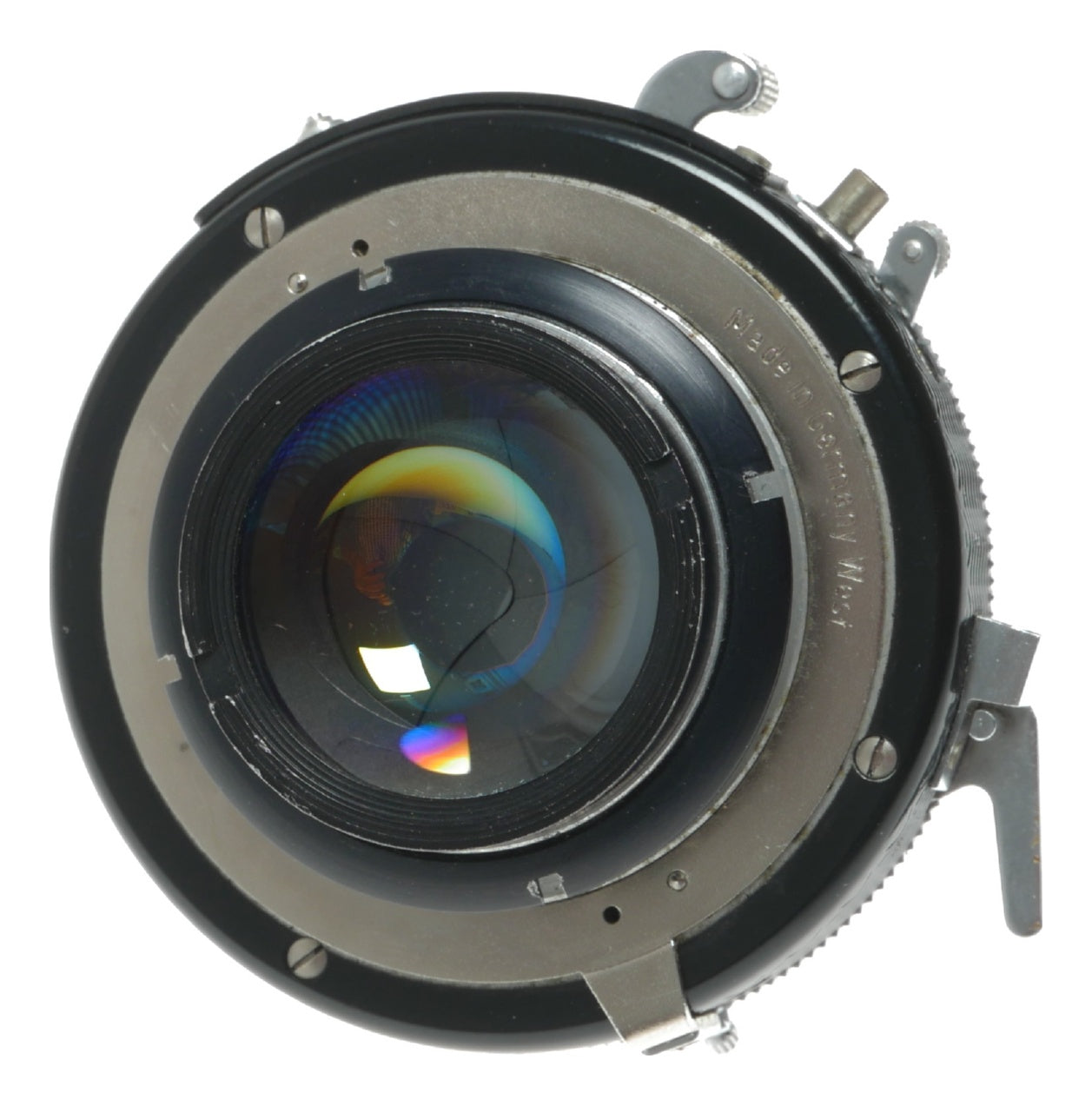 Carl Zeiss Tessar 105mm f/3.5 Vintage Camera Lens for Linhof with Synchro-Compur Shutter - View 9