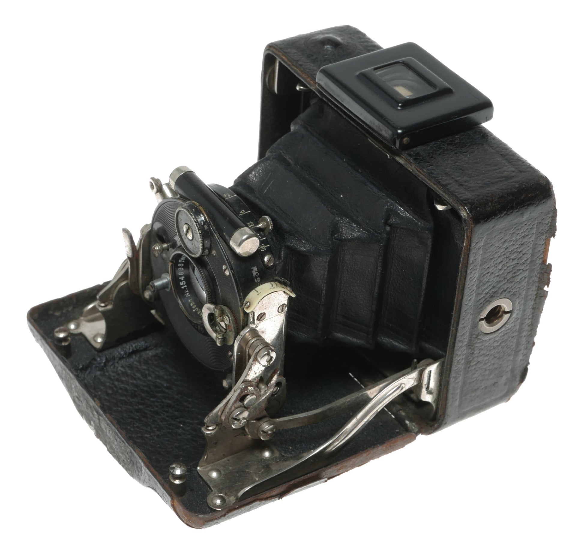 AGFA-GEVAERT Vintage Film Camera with A.P. Compound Shutter, Model Atom 13, Made in Dresden - View 3