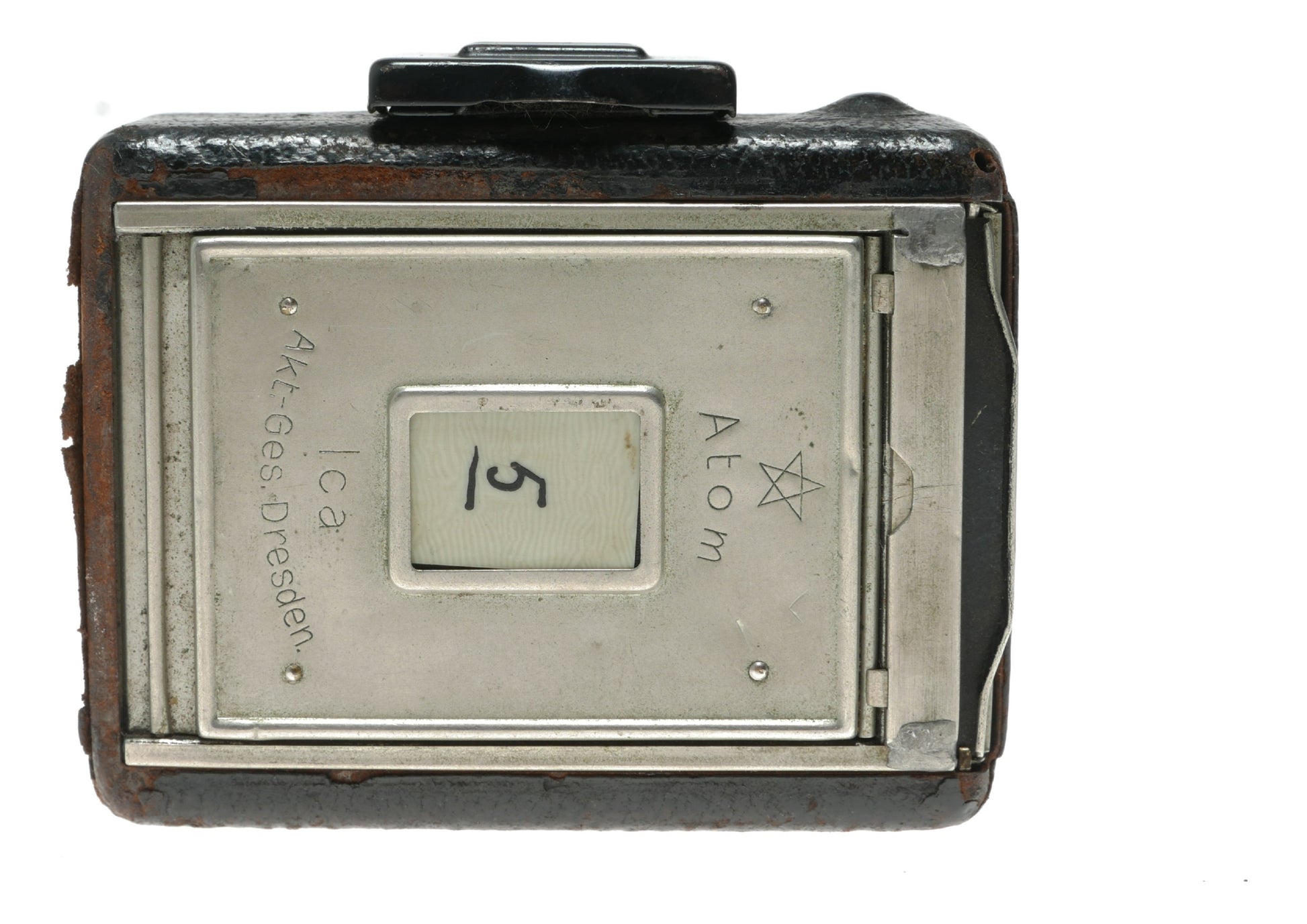 AGFA-GEVAERT Vintage Film Camera with A.P. Compound Shutter, Model Atom 13, Made in Dresden - View 5