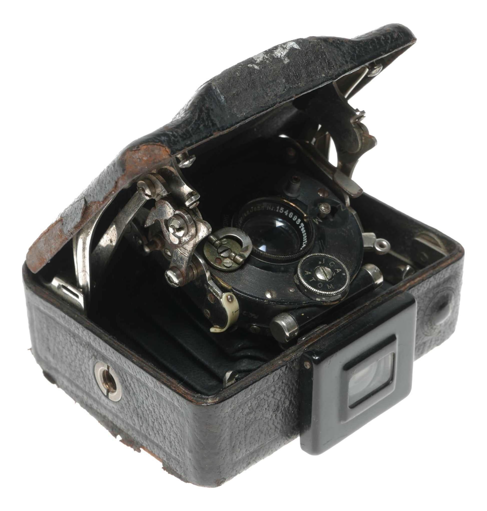 AGFA-GEVAERT Vintage Film Camera with A.P. Compound Shutter, Model Atom 13, Made in Dresden - View 8