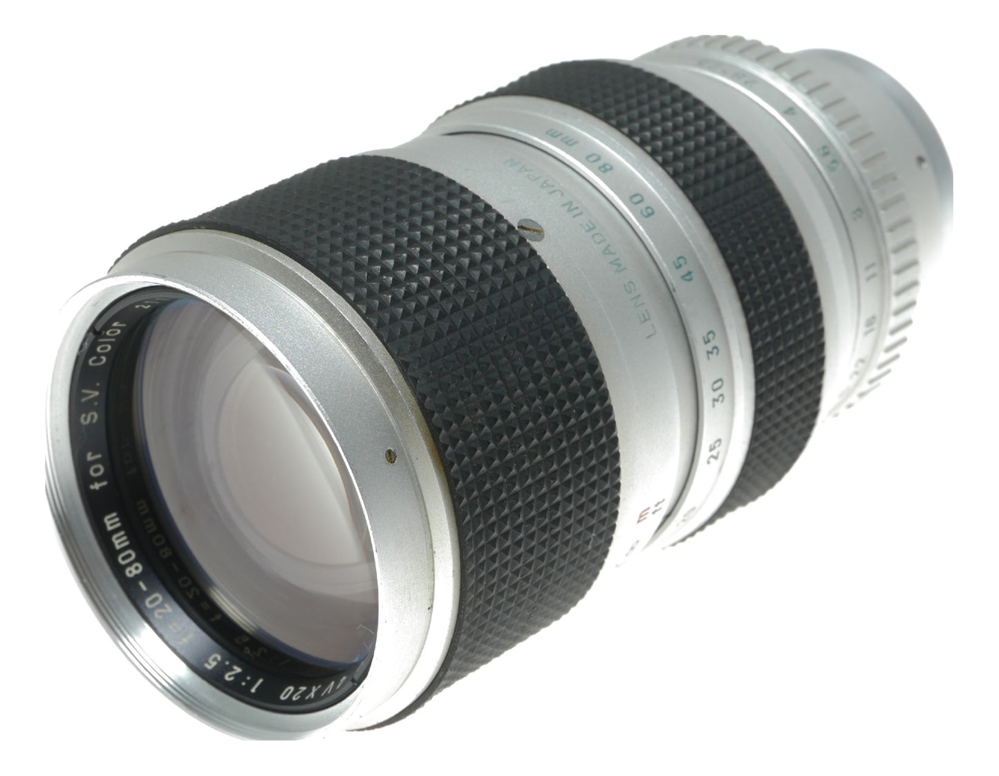 Minolta TV Zoom Rokkor 4X20 Vintage Zoom Lens, 20-80mm f/2.5, Made in Japan - View 2