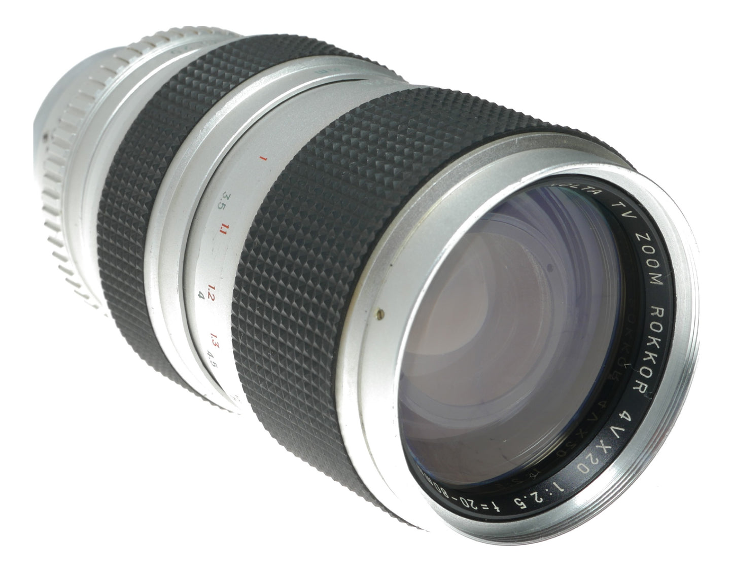 Minolta TV Zoom Rokkor 4X20 Vintage Zoom Lens, 20-80mm f/2.5, Made in Japan - View 3