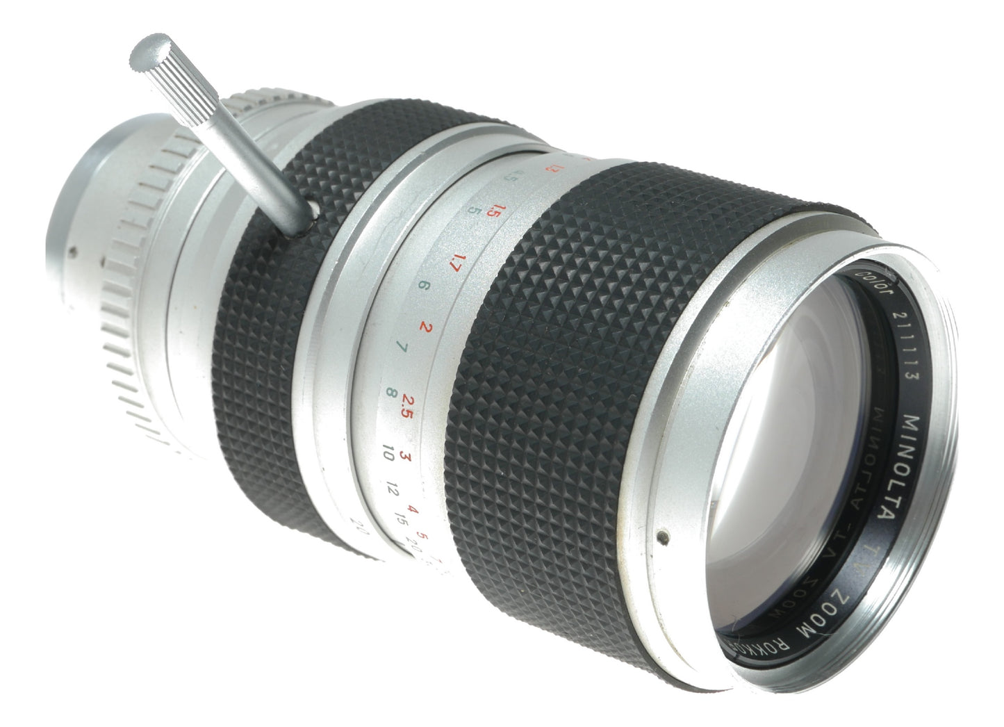 Minolta TV Zoom Rokkor 4X20 Vintage Zoom Lens, 20-80mm f/2.5, Made in Japan - View 6
