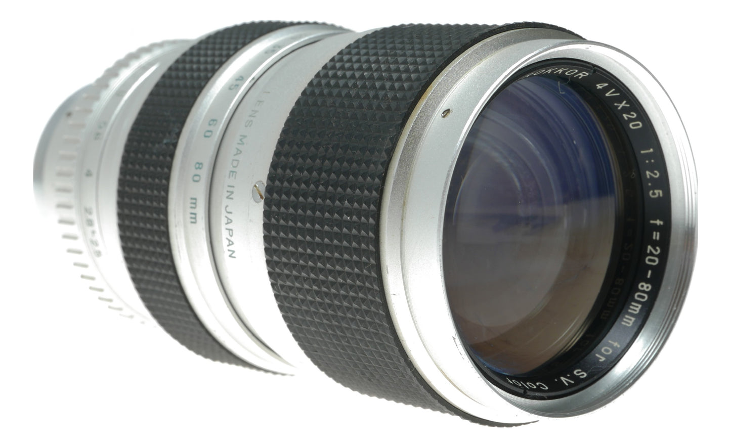Minolta TV Zoom Rokkor 4X20 Vintage Zoom Lens, 20-80mm f/2.5, Made in Japan - View 8