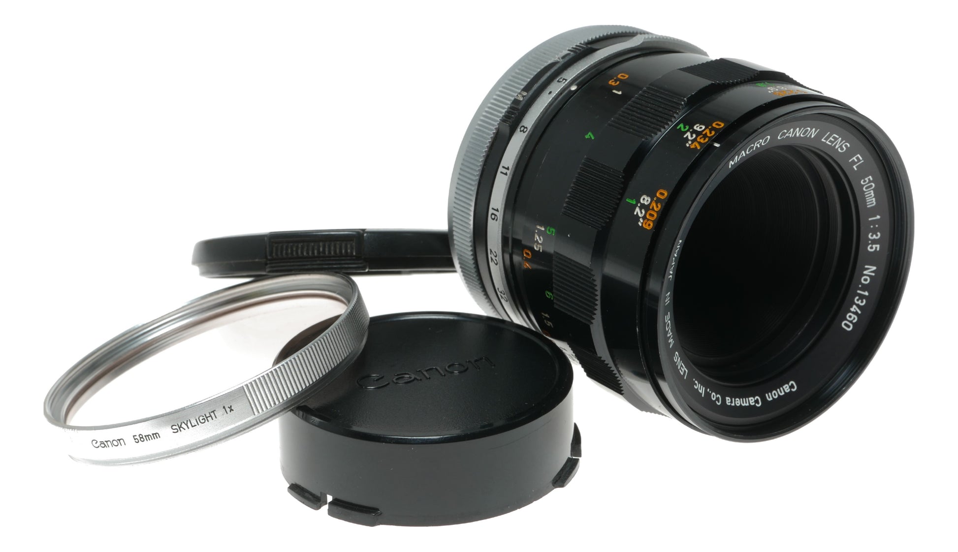 Canon FL 50mm f/3.5 Vintage Macro Lens Made in Japan