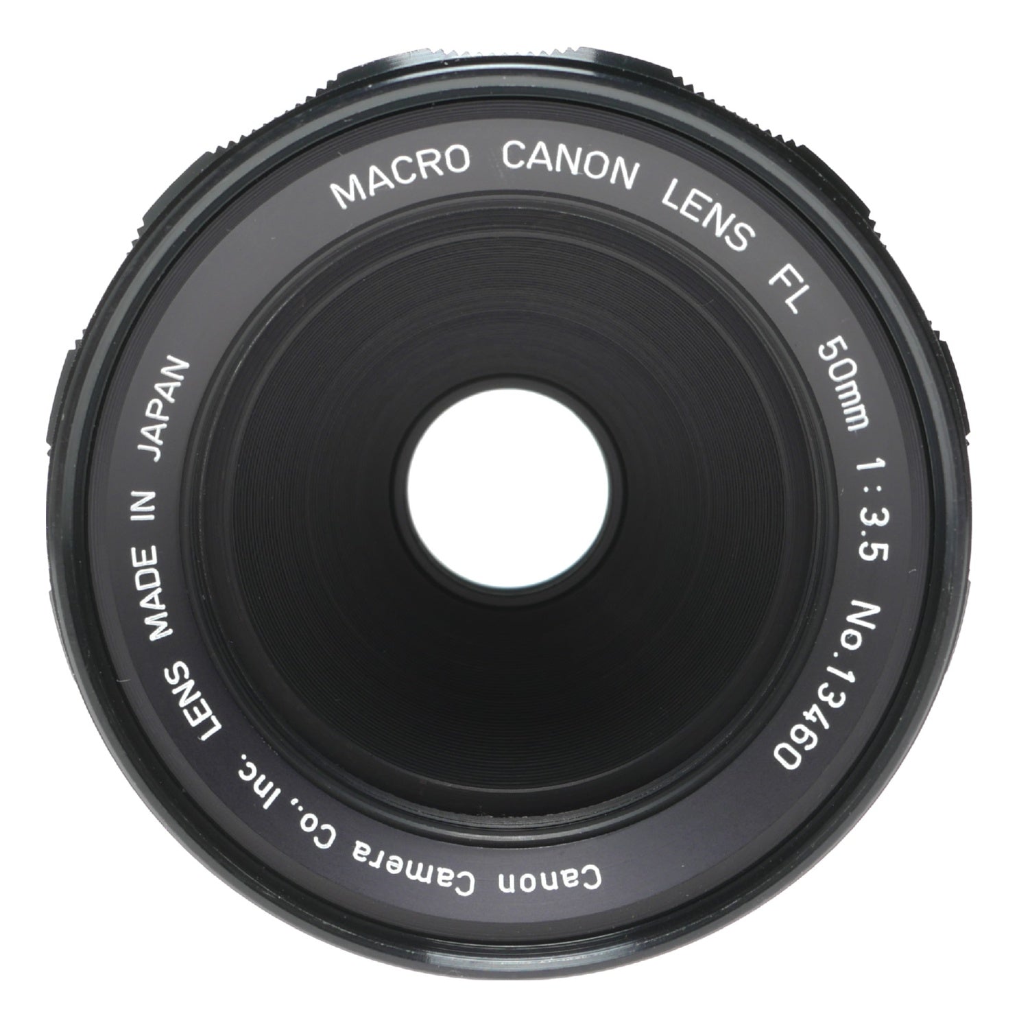 Canon FL 50mm f/3.5 Vintage Macro Lens Made in Japan - View 2