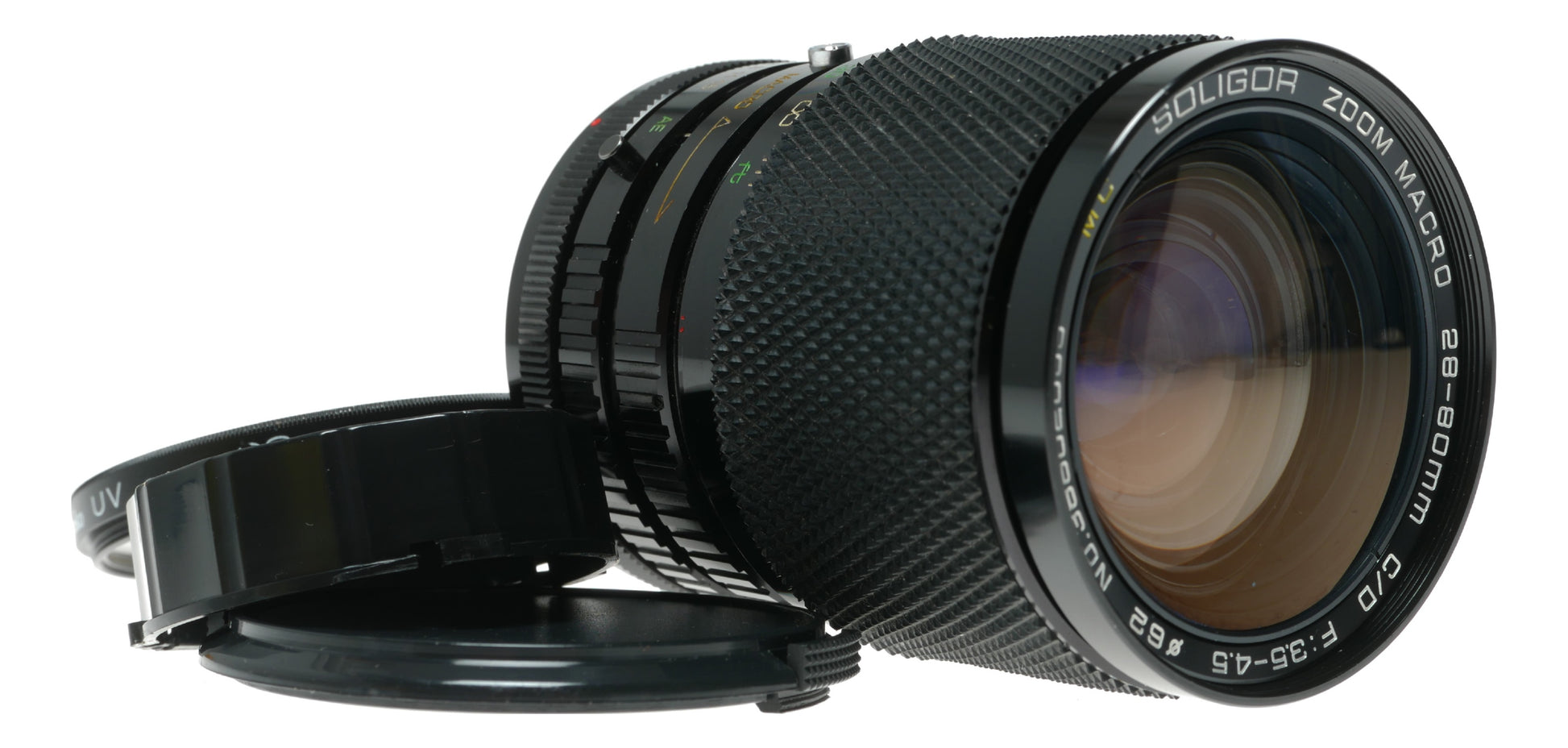 Soligor 28-80mm f/3.5-4.5 Macro Zoom Lens for Canon FD Mount, Made in Japan - View 2