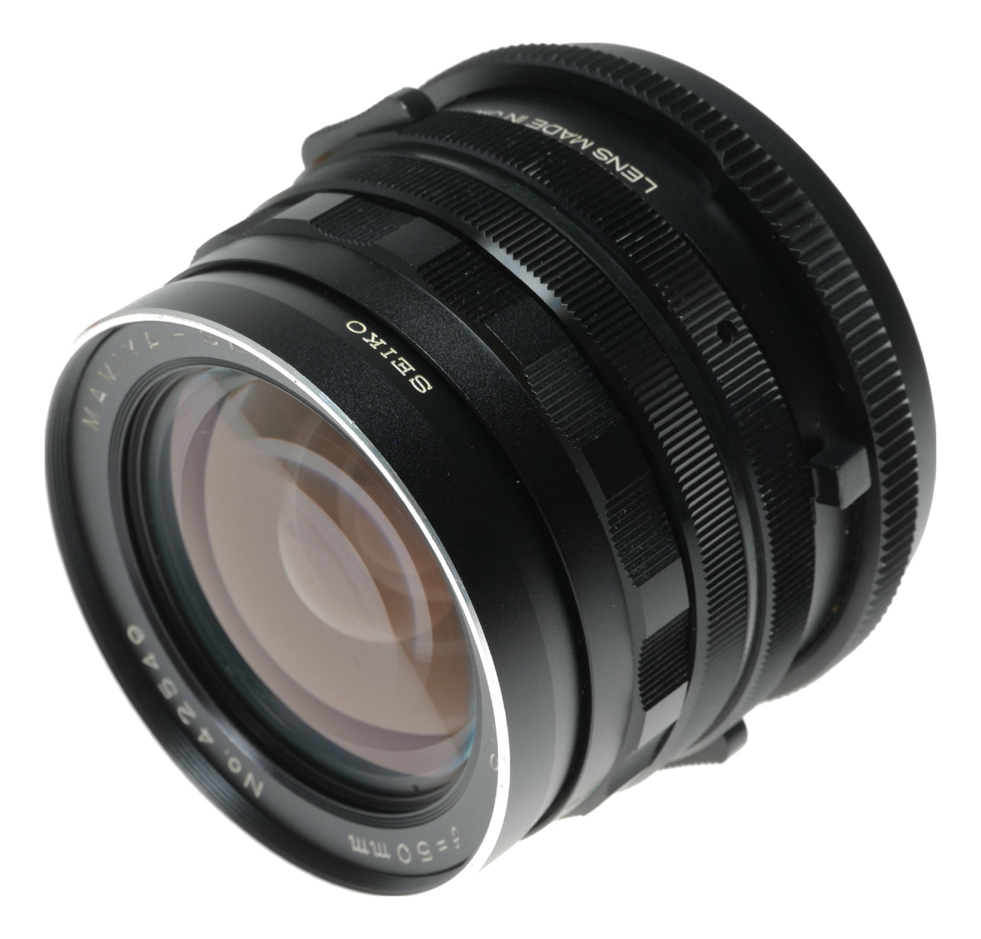 Mamiya-Sekor C 50mm f/4.5 Vintage Camera Lens Made in Japan - View 6