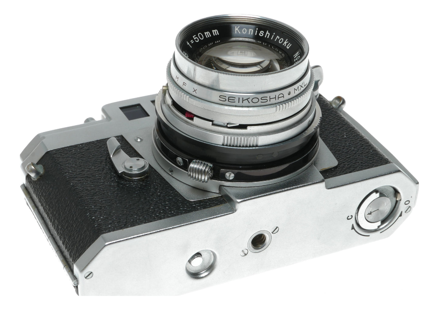 Konica III A Vintage Rangefinder Camera with Hexanon 50mm f/1.8 Lens - View 10