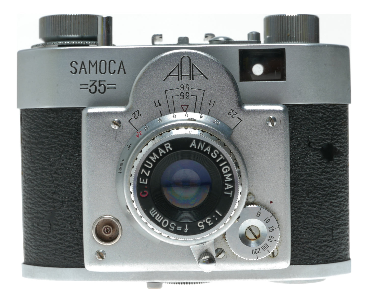 Samoca 35 Vintage Film Camera with Cezumar Anastigmat 50mm f/3.5 Lens