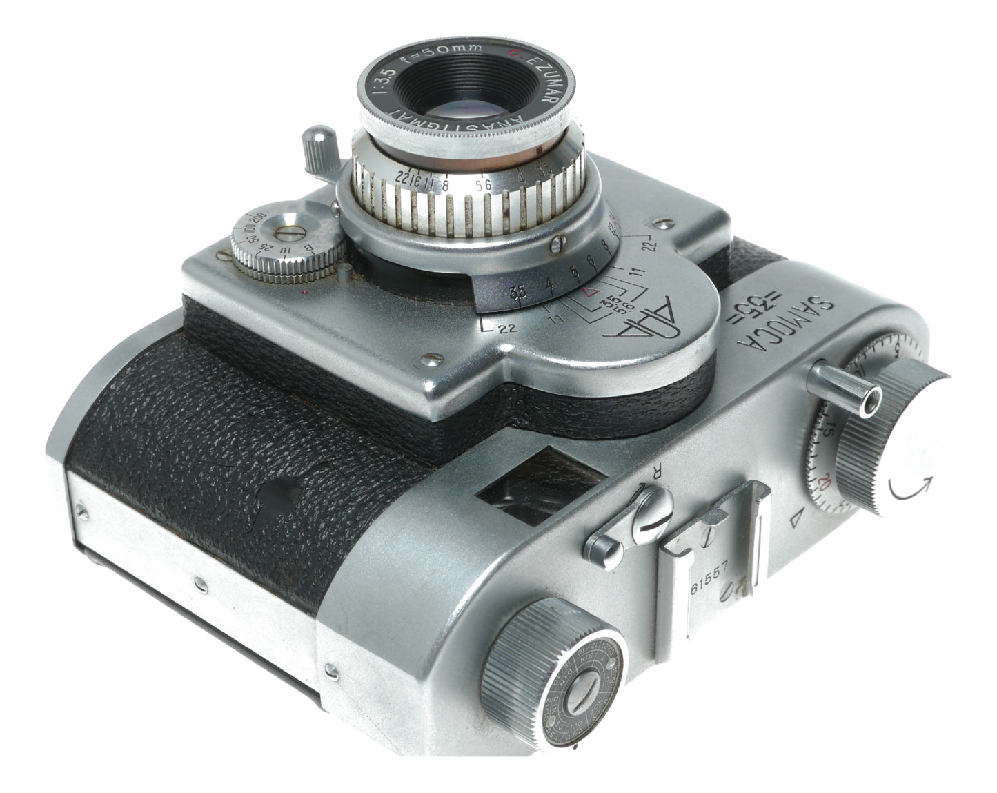 Samoca 35 Vintage Film Camera with Cezumar Anastigmat 50mm f/3.5 Lens - View 2