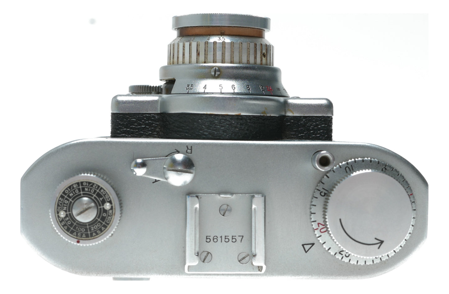 Samoca 35 Vintage Film Camera with Cezumar Anastigmat 50mm f/3.5 Lens - View 6