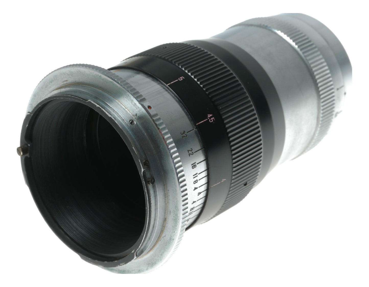 Canter 135mm f/4 Vintage Portrait Lens by T.K.K with Feet Scale - View 6