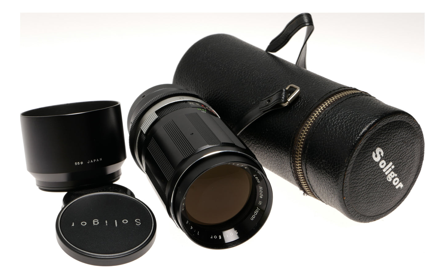 Soligor 200mm f/4.5 Telephoto Lens Made in Japan - View 11