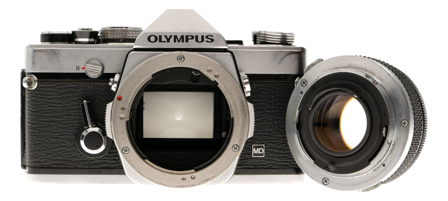 Olympus OM-1 35mm SLR Camera with 50mm Lens - View 10