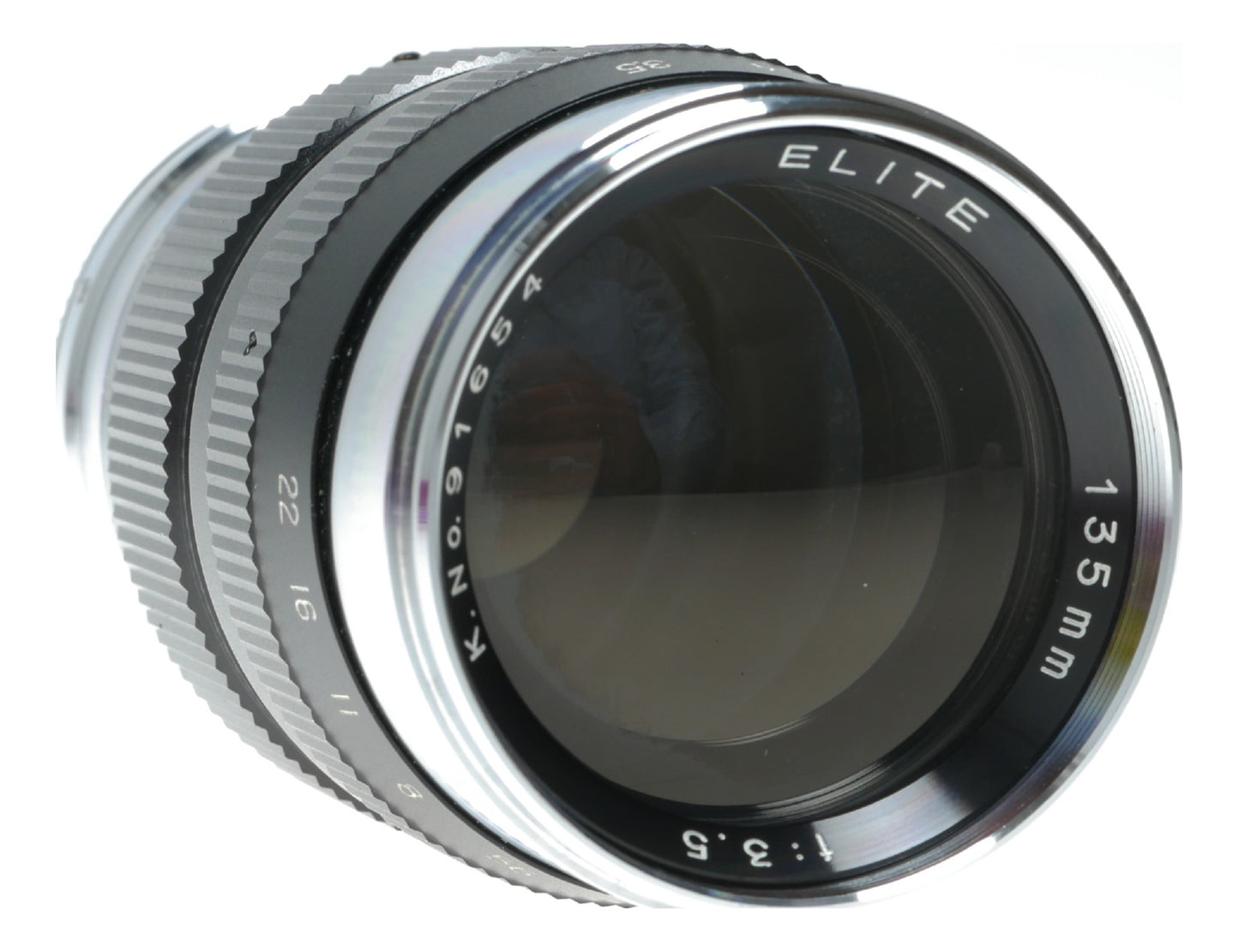 Elite 135mm f/3.5 Vintage Prime Lens with Manual Focus - View 5