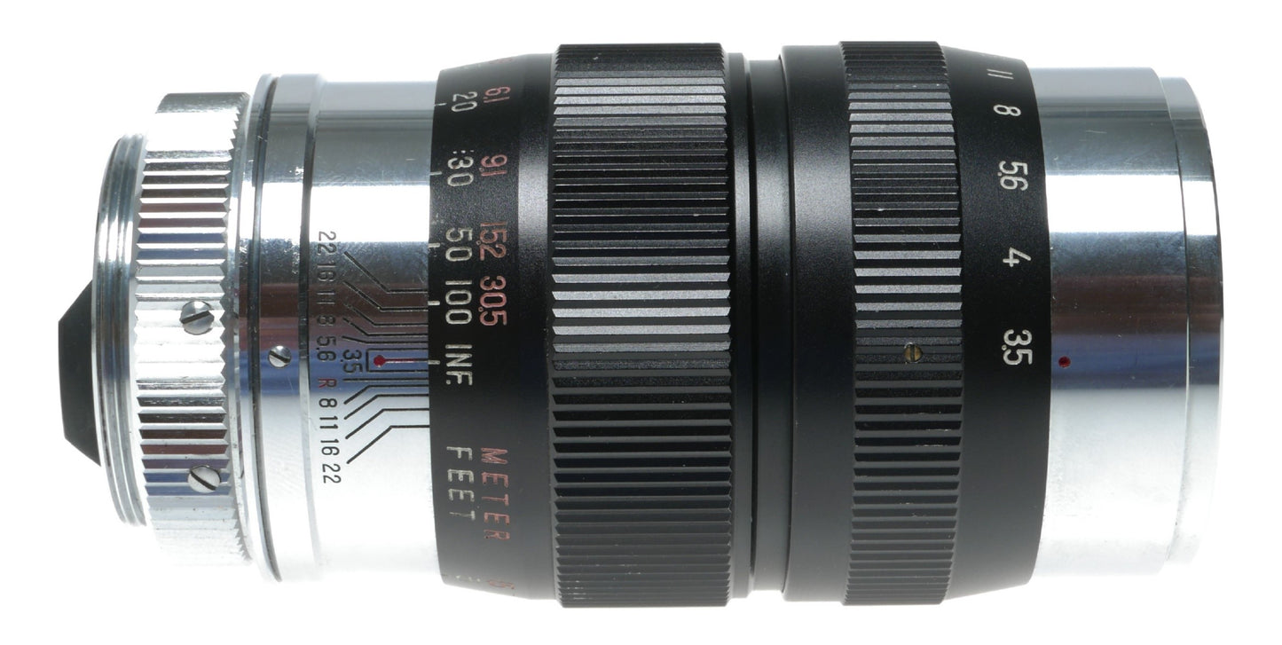 Elite 135mm f/3.5 Vintage Prime Lens with Manual Focus - View 8