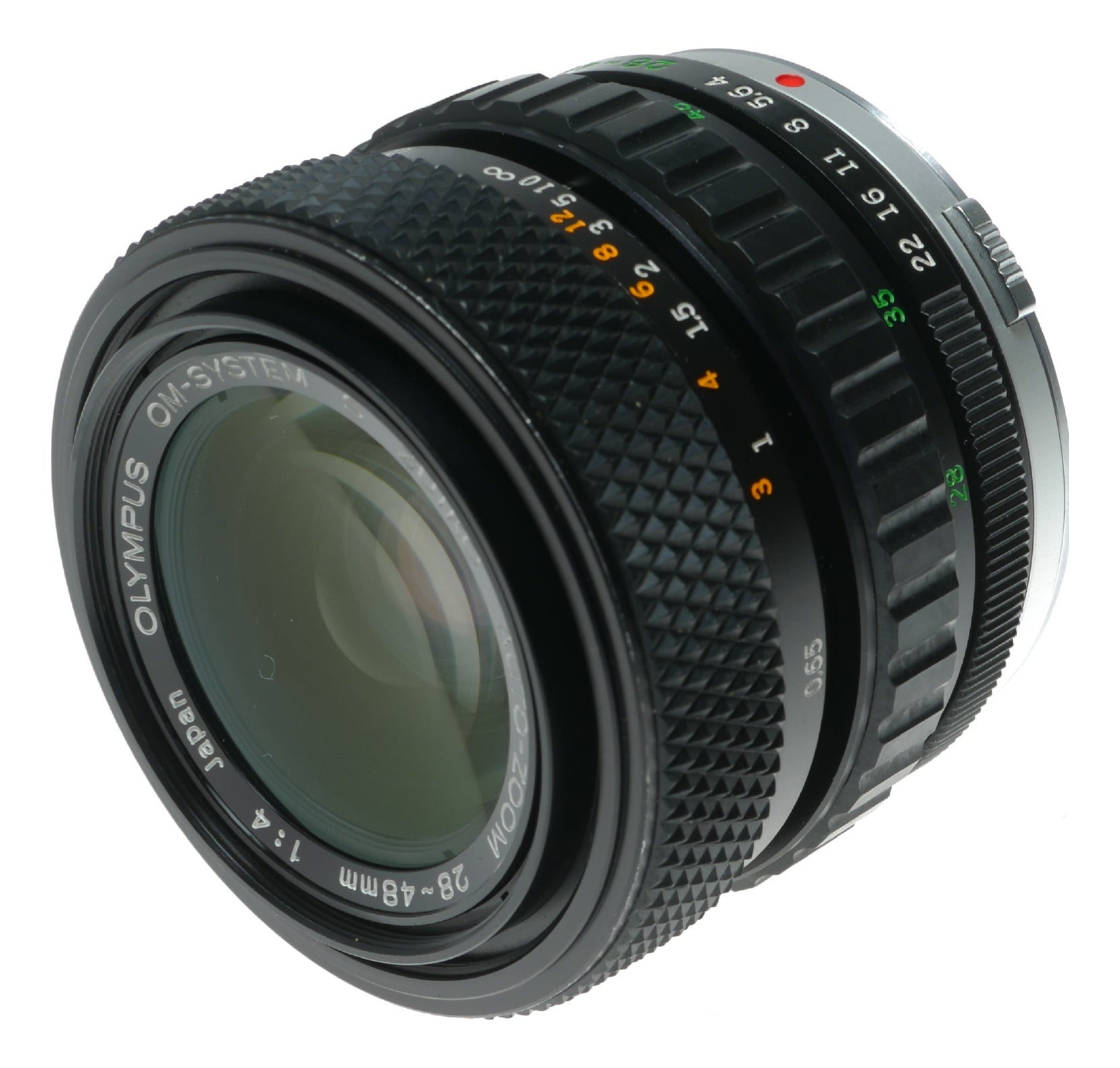 Olympus Zuiko Auto-Zoom 28-48mm f/4 Lens for OM-System Cameras - Made in Japan - View 6