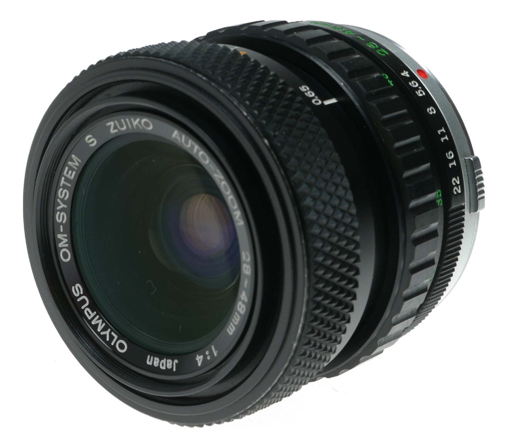 Olympus Zuiko Auto-Zoom 28-48mm f/4 Lens for OM-System Cameras - Made in Japan - View 9